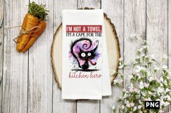 I&#039;m not a towel, I&#039;m a cape for the kitchen hero PNG Product Image 1