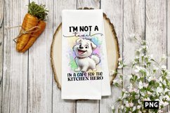 I&#039;m not a towel, I&#039;m a cape for the kitchen hero PNG Product Image 1