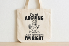 I'm Not Arguing, I'm Just Explaining Why SVG Product Image 3
