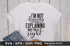 Sarcastic Quotes Design - Sarcastic T-shirt Design Product Image 4
