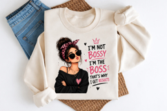 I'm Not Bossy I'm The Boss PNG Product Image 3