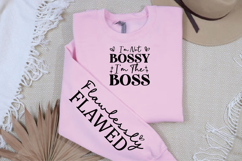 I&#039;m not bossy I&#039;m the boss Sleeve SVG Design Product Image 2