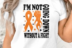 CRPS Awareness Png Svg I&#039;m Not Going Down Without a Fight Product Image 1