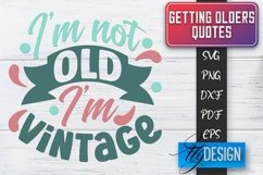 Getting Olders SVG Bundle | Getting Old Funny Quotes vol. 1 Product Image 18