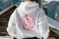 Sarcastic Love Valentine’s Day SVG PNG T-shirt Design Product Image 3