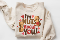 I’m Nuts About You Sublimation PNG Design Product Image 3