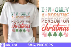 Funny Sarcastic Christmas PNG SVG T-shirt Design Product Image 1