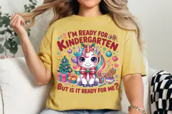 I'm Ready for Kindergarten But Is It Ready Png Product Image 5