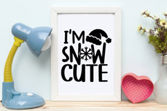 I&#039;m Snow Cute SVG | Baby SVG | Newborn SVG Product Image 4