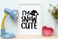 I'm Snow Cute SVG | Baby SVG | Newborn SVG Product Image 4