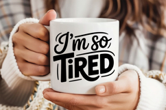 I&#039;m So Tired SVG, Retirement SVG Product Image 3
