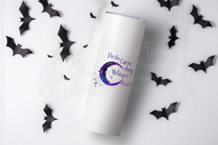 I&#039;m the Curse They Whisper About Watercolor Crescent Moon Product Image 5