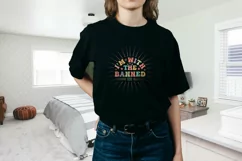 I'm With The Banned T-Shirt, Banned Books Shirt, Reading Shi Product Image 1