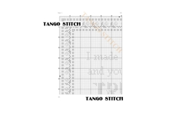I made a wish and you came true cross stitch pattern - Tango Stitch