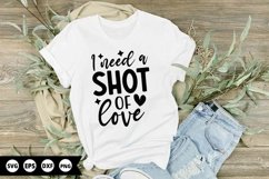 I need a shot of love - Nurse SVG Design Product Image 1