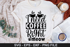 Funny Cat SVG Design - Less people more cats Product Image 2