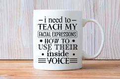 I Need To Teach My Facial SVG, Sarcastic SVG Design Product Image 2