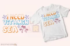 I Need Vitamin Sea Beach Shirt, Summer Shirt, Vacation Shirt Product Image 2