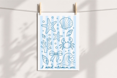 I Need Vitamin Sea Coquette PNG, Cute Beach Design Product Image 4