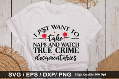 True crime Quotes Design - True crime T-shirt Design Product Image 4