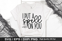 i put a spell on you SVG - Halloween Design Product Image 1