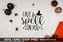 I put a spell on you SVG - Halloween Design Product Image 1