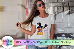 I Put a Spell On You Sublimation | Halloween Cute Witch Product Image 1