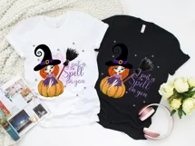 I Put a Spell On You Sublimation | Halloween Cute Witch Product Image 4