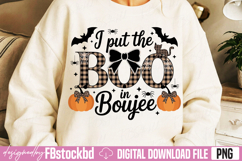 I Put The Boo in Boujee PNG Product Image 3