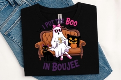 I Put The Boo In Boujee PNG, Halloween Png, Girly Halloween Product Image 3