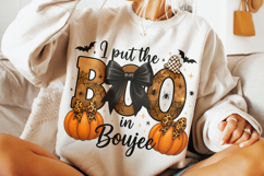 I Put The Boo In Boujee PNG, Ghost PNG, Halloween PNG, Spook Product Image 2