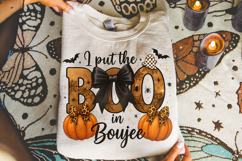 I Put The Boo In Boujee PNG, Ghost PNG, Halloween PNG, Spook Product Image 3