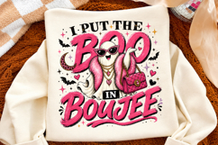 I Put The Boo In Boujee Png, Funny Halloween PNG Product Image 3