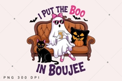 I Put The Boo In Boujee PNG, Halloween Png, Girly Halloween Product Image 6