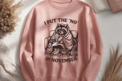 Funny Fall SVG Bundle | Snarky Raccoon Autumn PNG Designs Product Image 5