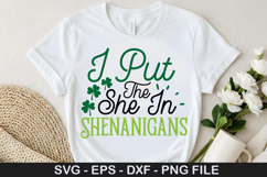 St. Patrick&#039;s Day SVG Design - Just A Lucky Irish In A Diffi Product Image 3