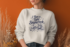 I Run A Tight Shipwreck SVG - Funny Mom PNG - Sarcastic Art Product Image 2