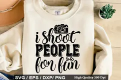 Photographer SVG Design - just a girl who loves photography Product Image 2