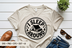 Camping Round Sign SVG Bundle | Camping Sign | Adventure SVG Product Image 12