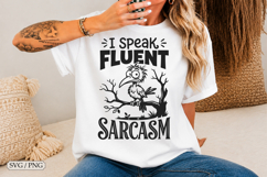 Funny Sarcastic Quotes SVG Design, Funny Bird Quotes Design Product Image 5