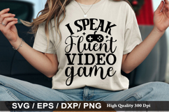 Gaming SVG Design - Just One More Game Product Image 4