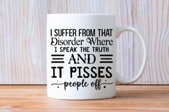 I Suffer From That Disorder SVG, Sarcastic SVG Design Product Image 2