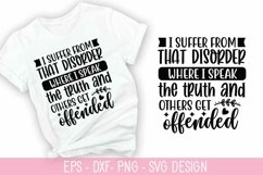 I suffer from that disorder where SVG - Coffee Design Product Image 1