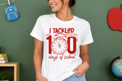 I tackled 100 days of school SVG - Back To School SVG PNG Product Image 3