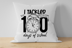 I tackled 100 days of school SVG - Back To School SVG PNG Product Image 4