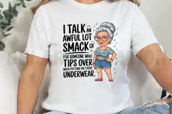 I talk an awful lot of smack for someone who Sublimation PNG Product Image 3