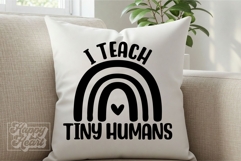 I Teach Tiny Humans SVG PNG - Kindergarten Teacher Shirt Product Image 7