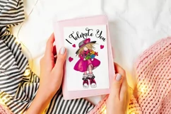 I Tolerate You Funny Valentine Gnome Sublimation Product Image 3