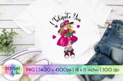 I Tolerate You Funny Valentine Gnome Sublimation Product Image 1