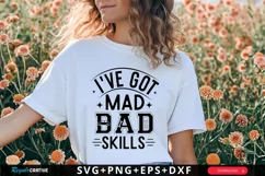 I've Got Mad Dad Skills SVG, Father's Day SVG Design Product Image 1
